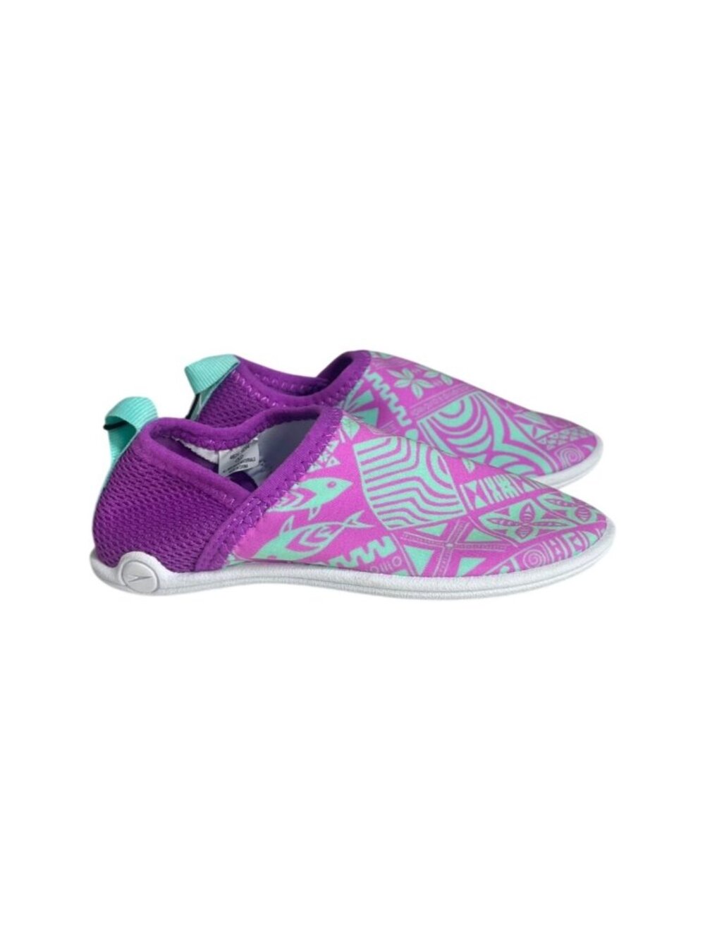 Speedo Kids Splash & Sun Bootie Water Shoes‎ Medium 7-8 Neon Violet New